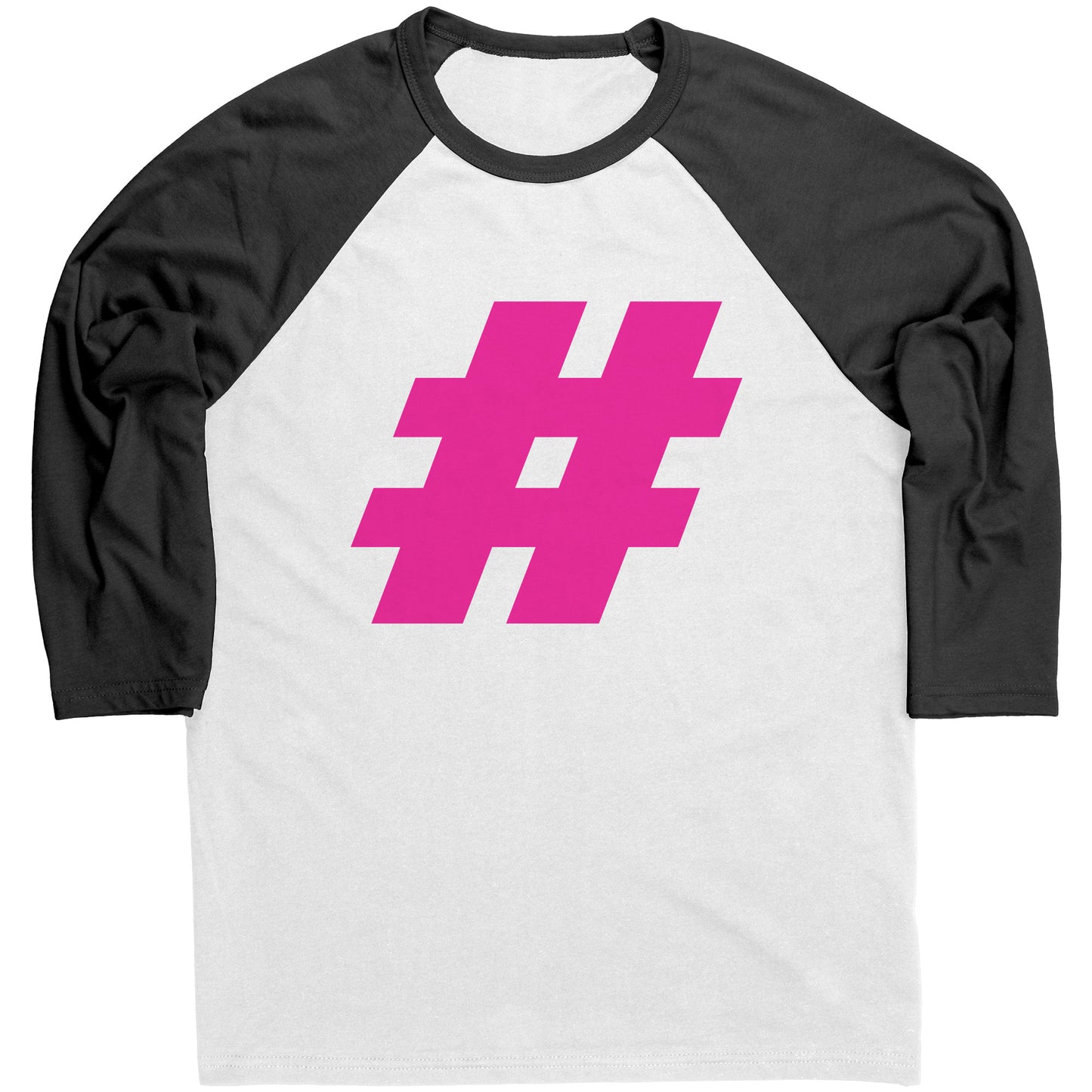 Hashtag Baseball Tee