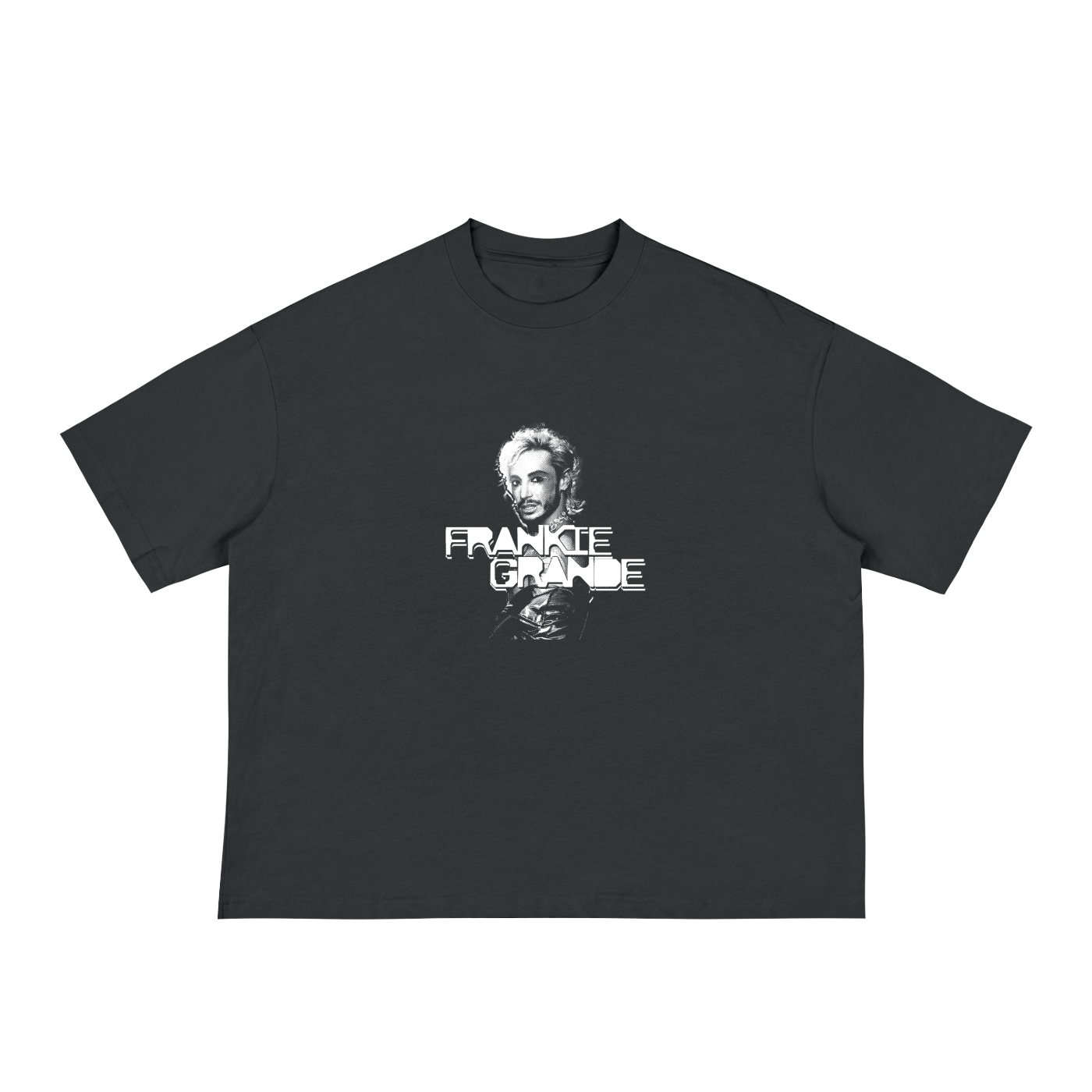 FG - Classic Loose Boxy Tee (Black & White)