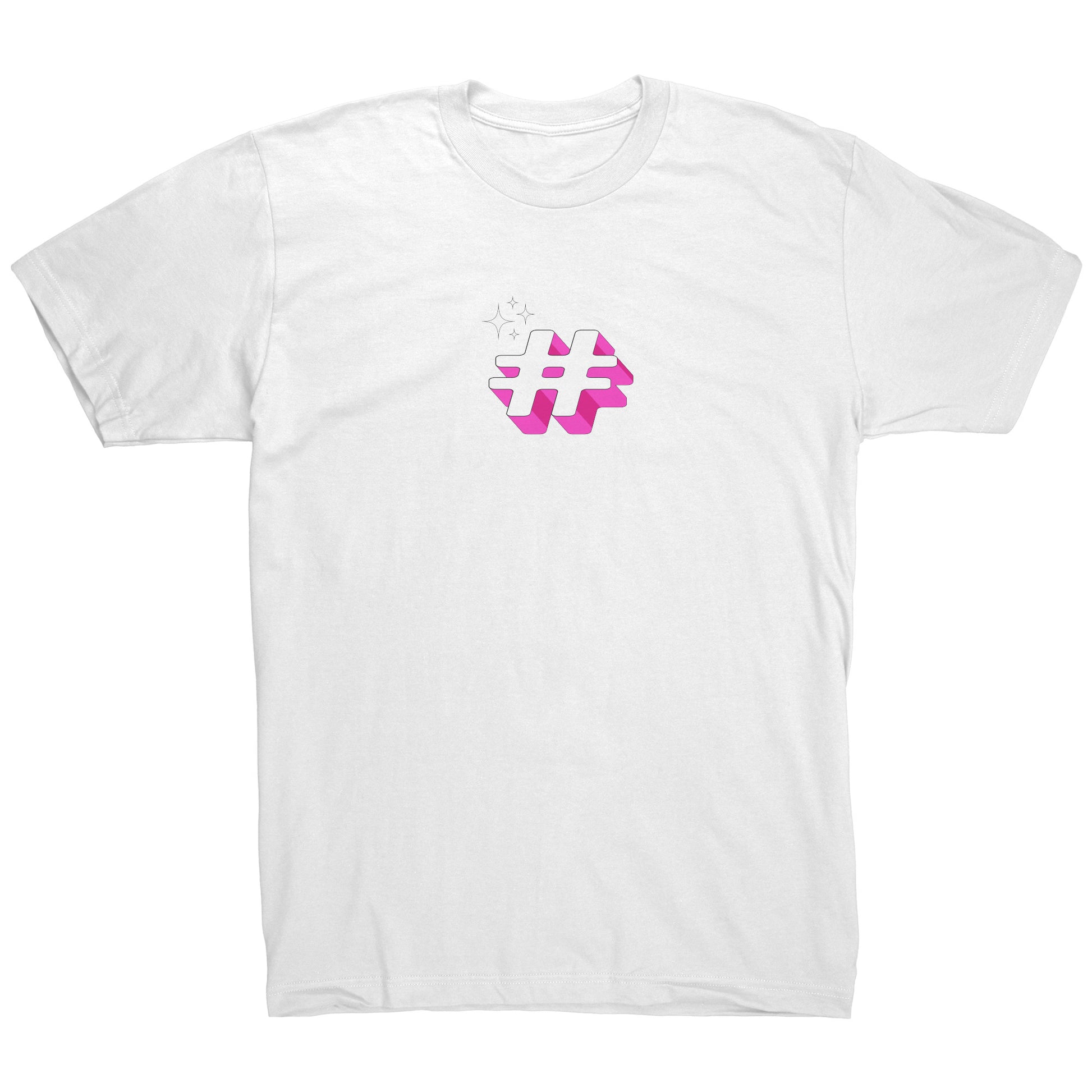 Sparkle Hashtag T-Shirt - Main Image